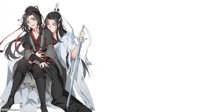 Обои картинки фото аниме, mo dao zu shi, the, untamed, неукротимый, повелитель, чэньцин, мосян, тунсю, mo, dao, zu, shi, магистр, дьявольского, культа