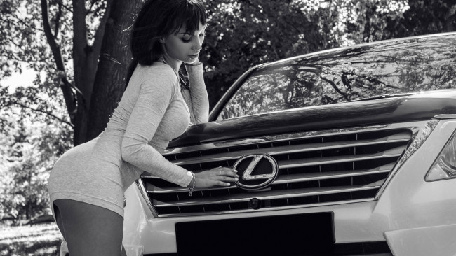 Обои картинки фото автомобили, -авто с девушками, инесса, шейн