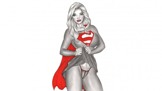 Обои картинки фото рисованное, elberty oliveira, девушка, фон, взгляд, униформа, плащ