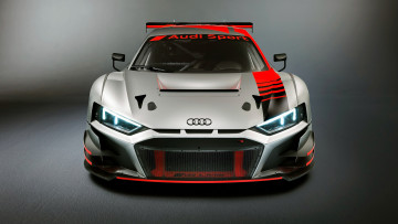 обоя audi r8 lms, автомобили, 3д, белый