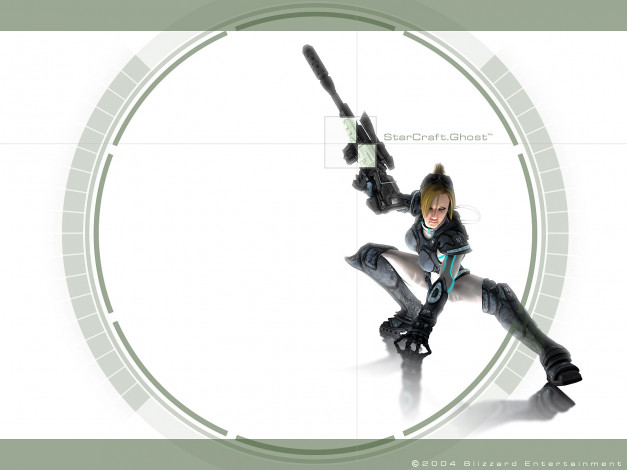 Обои картинки фото видео, игры, starcraft, ghost
