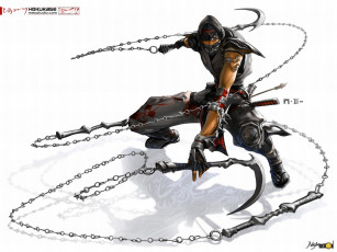 Картинка аниме weapon blood technology