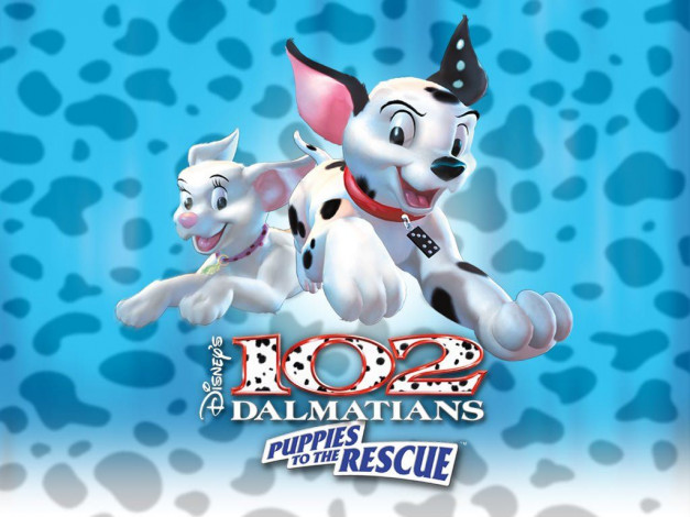 Обои картинки фото мультфильмы, 102, dalmatians