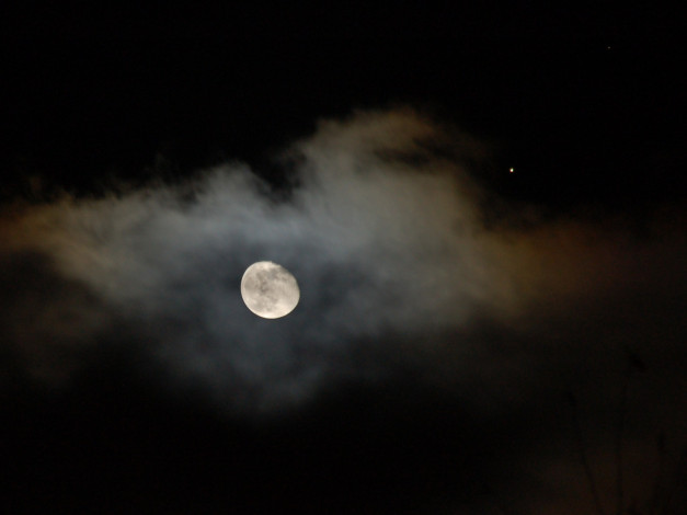 Обои картинки фото космос, луна