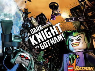 обоя видео, игры, lego, batman, the, video, game