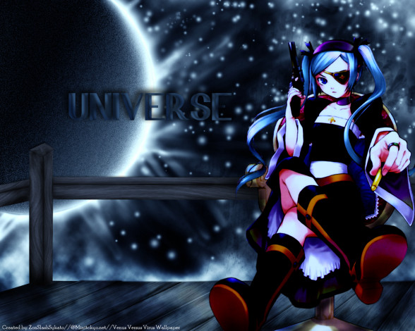 Обои картинки фото аниме, venus, versus, virus