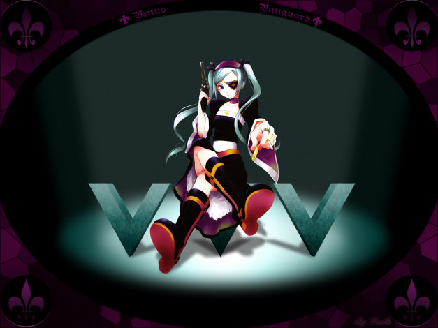 Обои картинки фото аниме, venus, versus, virus