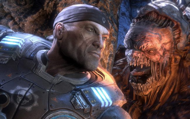 Обои картинки фото видео, игры, gears, of, war