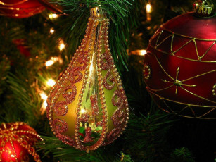 Картинка праздничные украшения