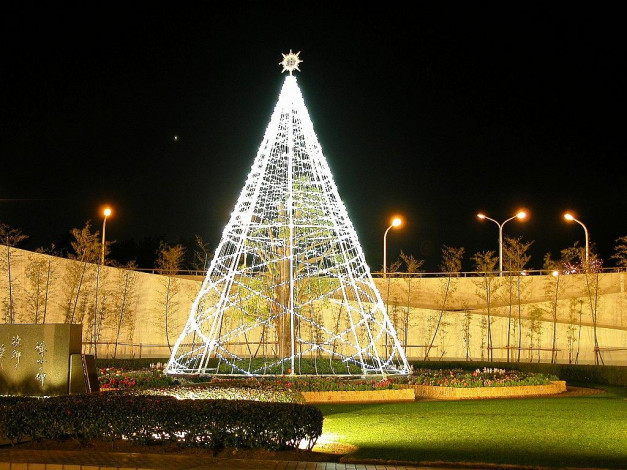 Обои картинки фото праздничные, Ёлки