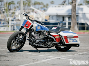 Картинка 2003 harley davidson road glide мотоциклы customs