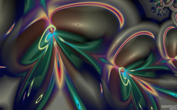 Картинка 3д графика fractal фракталы