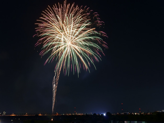 Обои картинки фото разное, салюты, фейерверки