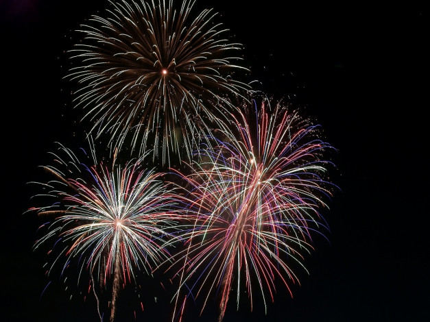 Обои картинки фото разное, салюты, фейерверки