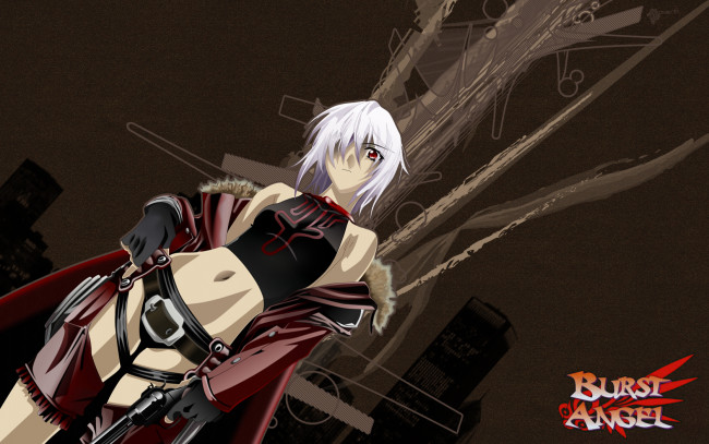 Обои картинки фото burst, angel, аниме, bakuretsu, tenshi