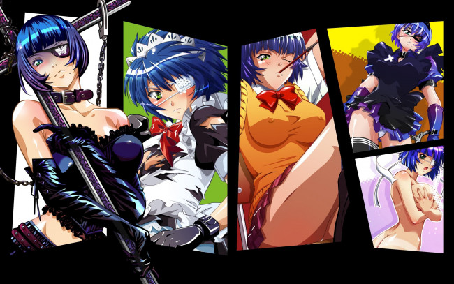 Обои картинки фото ikkitousen, аниме, ikki, tousen