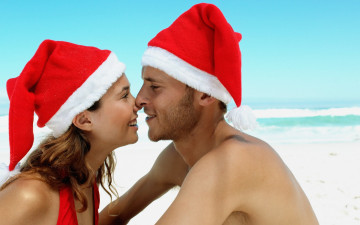 обоя разное, мужчина женщина, улыбка