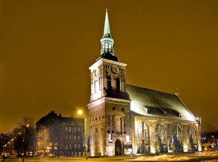 Картинка польша гданьск города дома улица