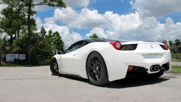 Картинка ferrari 458 italia автомобили скорость автомобиль стиль мощь