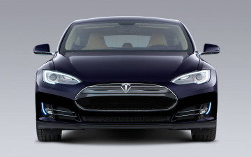 Картинка автомобили tesla electric model s
