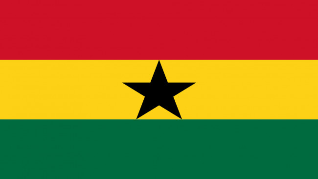 Обои картинки фото разное, флаги, гербы, звезда, ghana, гана, флаг