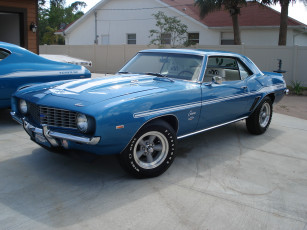 Картинка автомобили выставки+и+уличные+фото replica yenko camaro 1969 chevrolet