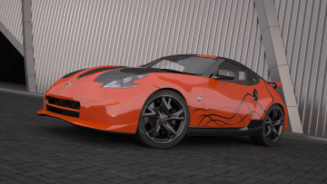 Картинка автомобили 3д b nissan 370z