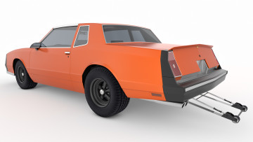 обоя автомобили, 3д, chevrolet, monte, carlo, ss, 1986