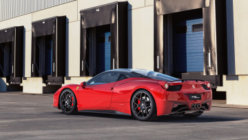 Картинка автомобили 3д runway novitecrosso 458italia ferrari