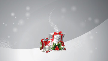 Картинка праздничные векторная+графика+ новый+год подарки украшение