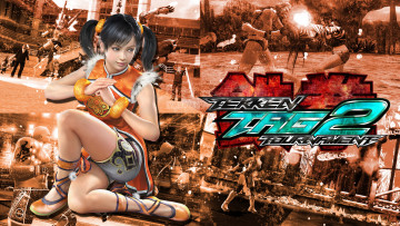 Картинка видео+игры tekken+tag+tournament+2 девушка взгляд