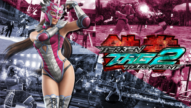 Обои картинки фото видео игры, tekken tag tournament 2, девушка, маска