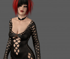 Картинка 3д+графика люди+ people фон взгляд девушка