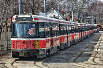 Картинка техника трамваи рельсы транспорт трамвай