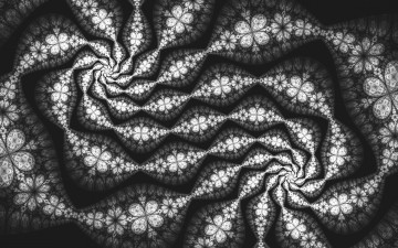 Картинка 3д+графика фракталы+ fractal цвета узор фон