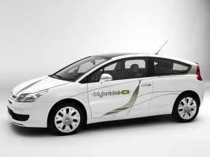 Картинка citroen+c4+hdi+hybrid+concept+2006 автомобили citroen ds hybrid concept hdi c4 2006