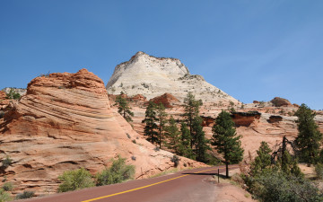 Картинка природа дороги горы дорога