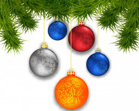 обоя праздничные, векторная графика , новый год, фон, новый, год, праздник