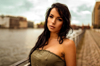 Картинка девушка девушки -unsort+ брюнетки темноволосые модель