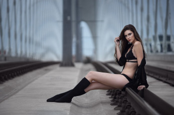 Картинка девушка девушки -unsort+ брюнетки темноволосые модель