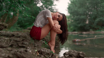 Картинка девушка девушки -unsort+ брюнетки темноволосые модель