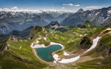 Картинка природа горы простор