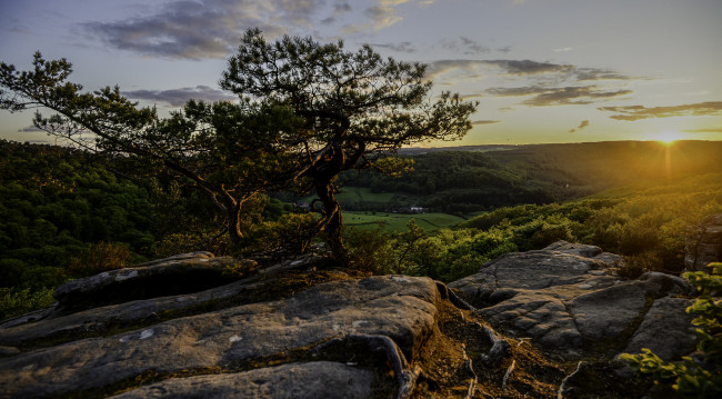 Обои картинки фото природа, восходы, закаты, простор