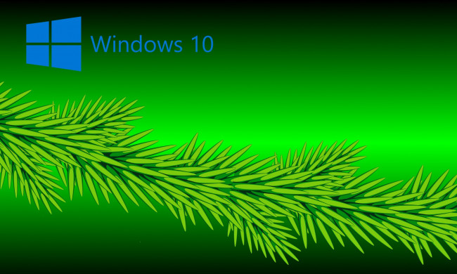 Обои картинки фото компьютеры, windows  10, логотип, фон
