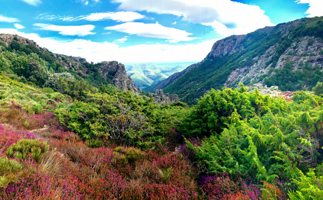 Обои картинки фото природа, горы, простор