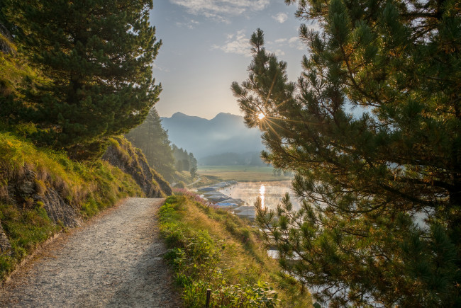 Обои картинки фото природа, дороги, простор