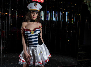 обоя девушки, - брюнетки,  шатенки, golden, girls, ночной, клуб