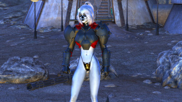 Картинка 3д+графика фантазия+ fantasy девушка фон взгляд униформа