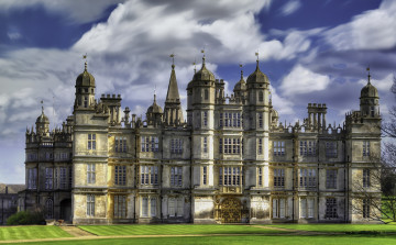 Картинка burghley+house lincolnshire england города -+дворцы +замки +крепости burghley house