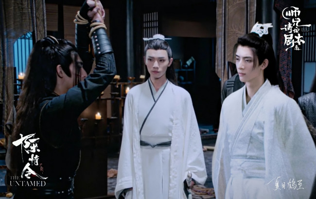 Обои картинки фото сюэ ян и сяо синчень, сяо тяньюй, кино фильмы, -unknown , другое, сяо, тяньюй, следуй, сценаию, the, untamed, неукротимый, повелитель, чэньцин, мосян, тунсю, mo, dao, zu, shi, магистр, дьявольского, культа